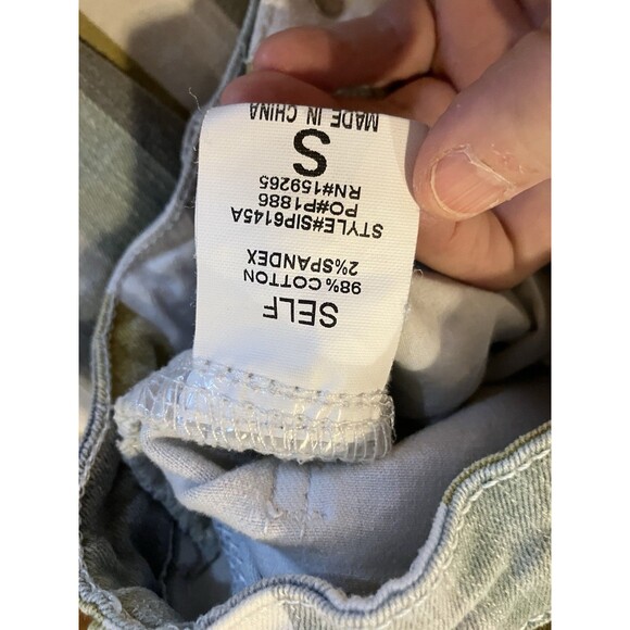 Saints & Hearts Striped Jeans Women’s Size Small Bell Bottom - Picture 4 of 7